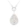 14KT White Gold 2.66 ctw Diamond Necklace
