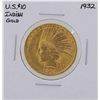 Image 1 : 1932 $10 Indian Head Eagle Gold Coin