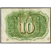 Image 2 : March 3, 1863 Ten Cent 2nd Issue Fractional Note