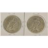 Image 2 : Lot of 1923 & 1923-S $1 Peace Silver Dollar Coins