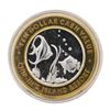 Image 1 : .999 Silver Chip-Ins Island Resort Harris, MI $10 Limited Edition Gaming Token