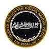 Image 1 : .999 Silver Aladdin Resort Casino $10 Casino Limited Edition Gaming Token