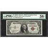 Image 1 : 1935A $1 Hawaii Silver Certificate WWII Emergency Note PMG Choice About Unc. 58E