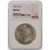 Image 1 : 1921-S $1 Morgan Silver Dollar Coin NGC MS64+