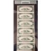 Image 2 : Uncut Sheet 1929 Type 2 $10 Reno Nevada National Currency Notes PCGS Choice New