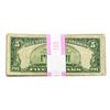 Image 2 : Lot of (50) 1934 $5 Federal Reserve Notes