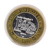 Image 2 : .999 Silver Plaza Hotel & Casino Las Vegas, NV $10 Limited Edition Gaming Token