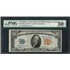 Image 1 : 1934A $10 North Africa Silver Certificate WWII Emergency Note PMG About Unc. 50E
