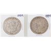 Image 1 : Lot of (2) 1889 $1 Morgan Silver Dollar Coins