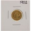 Image 1 : 1902 $2 1/2 Liberty Head Quarter Eagle Gold Coin