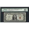 Image 1 : 1935A $1 Hawaii Silver Certificate WWII Emergency Note PMG Choice Very Fine 35EP