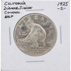 1925-S California Diamond Jubilee Commemorative Half Dollar Coin