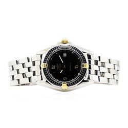 Stainless Steel and Gold Ladies Breitling Wristwatch