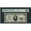 Image 1 : 1929 $20 National Currency Note Mobile, Alabama CH# 13097 PMG Extremely Fine 40