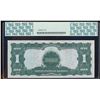 Image 2 : FINEST KNOWN - 1899 $1 Black Eagle Silver Certificate Note PCGS Superb Gem New 6