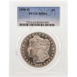 1898-O $1 Morgan Silver Dollar Coin PCGS MS64