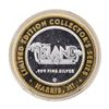 Image 2 : .999 Silver Chip-Ins Island Resort Harris, MI $10 Limited Edition Gaming Token
