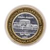 Image 1 : .999 Silver McCarran International Airport $10 Casino Limited Edition Gaming Tok