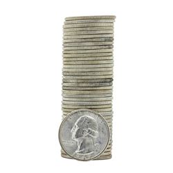 Roll of (40) 1949-D Brilliant Uncirculated Washington Quarters