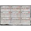 Image 1 : Uncut Sheet 1863 Bank of Augusta Obsolete Civil War Era Notes