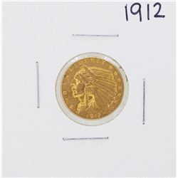 1912 $2 1/2 Indian Head Quarter Eagle Gold Coin