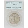 Image 1 : 1946-D Walking Liberty Half Dollar Coin PCGS MS64 Green Rattler Holder