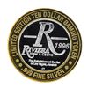 Image 1 : .999 Silver Riviera Hotel & Casino Las Vegas $10 Limited Edition Gaming Token