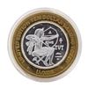 Image 1 : .999 Silver Luxor Las Vegas, Nevada $10 Casino Limited Edition Gaming Token