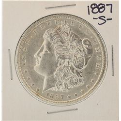 1887-S $1 Morgan Silver Dollar Coin