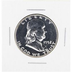 1952 Franklin Half Dollar Proof Coin