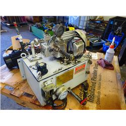 Nachi Hydraulic Pump Unit with UNI Pump, M/N: USV-0A-A3-1.5-4-1740A