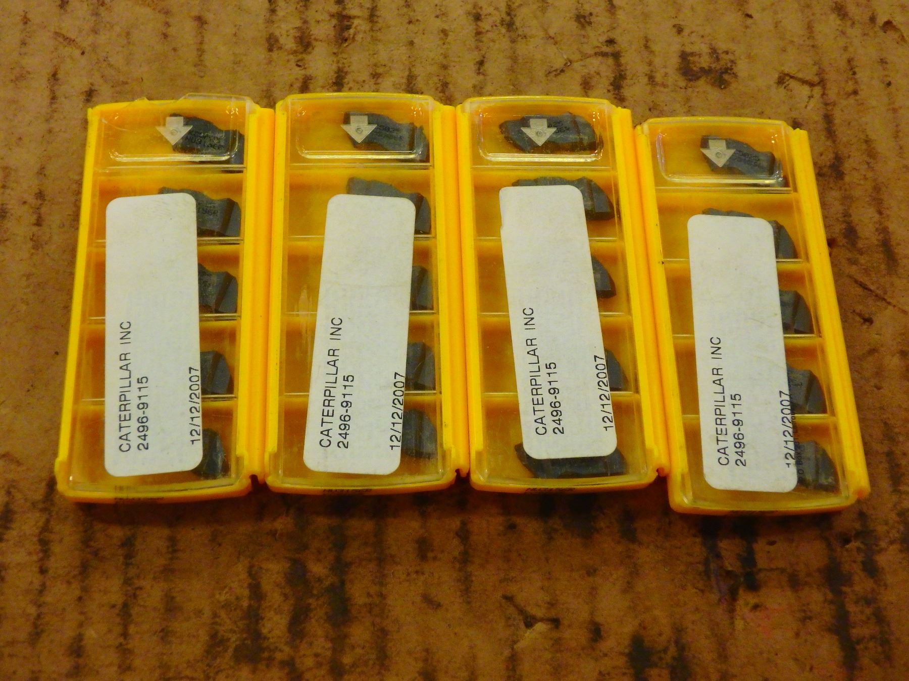 New Kennametal Carbide Inserts, P/N: NU3156R - BTM Industrial