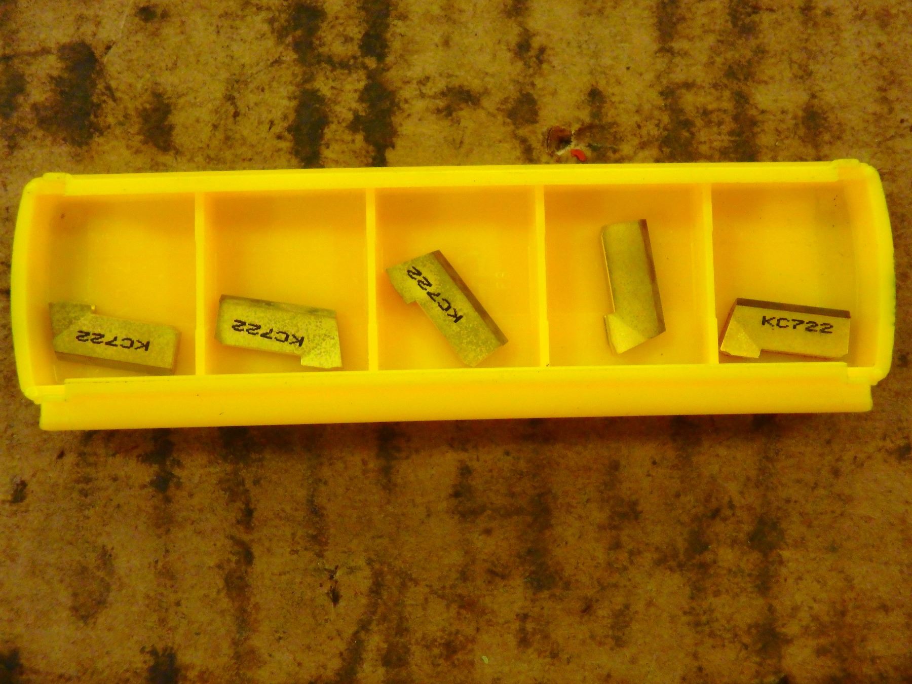 New Kennametal Carbide Inserts, P/N: GS125N