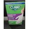 Image 1 : New Curad Latex Exam Gloves / 100 count / one size fits most