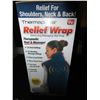 Image 3 : Thermapulse Relief Wrap extra-long massage heat wrap / shoulder/neck/back