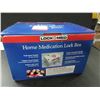 Image 1 : New Lock-Med Home medication Lock Box / set your own combination