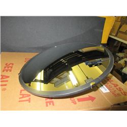 New 12 inch Glass Convex Mirror with mounting bracket