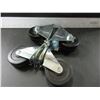 Image 1 : Set of 4 New 3 inch Castors / 2 swivel and 2 fixed