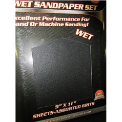 New 20 piece Wet Sandpaper set / 60-100-150-240 grits 5 of each