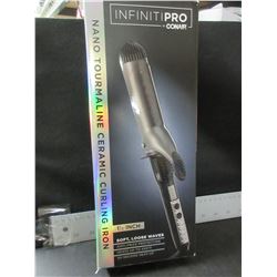 New infiniti pro Nano Tourmaline Ceramic Curling Iron / 1 1/2 in soft loose