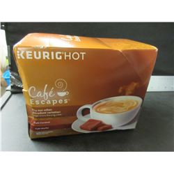 New box of Keurig Café Escapes / 24 count / EXP - FEB/2019