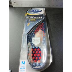 New Dr. Scholl's Pain Relief Orthotics for Sore Soles / Mens size 8 -14