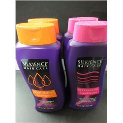 New lot of 4 Silkience / 2 Shampoo & 2 Conditioner