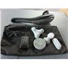 Image 1 : Hand held Massager with multiple attachments and charger