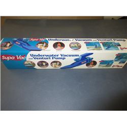 New Underwater Vacuum and Venturi Pump for pools/ hooks up to hose