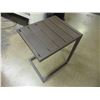 Image 1 : New Metal Patio side table 14 x 16 x 20 inches tall