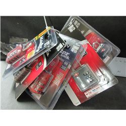 NEW Assortment of Master Locks / Luggage Locks / 6 in total