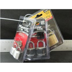 Lot of 5 Locks / sm-med - large