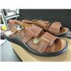 Image 1 : New Mens Fine Leather Sandals made in Portugal / size 12 - 12.5