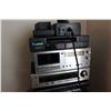 Image 5 : Lot of Vintage Sound Systems w/Stand